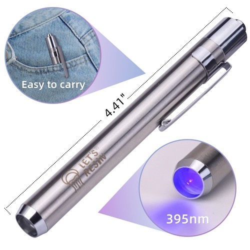 LET'S RESIN UV Resin Kit with Light, Bonding&Curing in Seconds, 25g UV Resin Kit - Picture 7 of 24