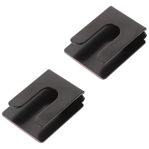2 Pcs Car Mic Holder Universal Hook Bracket Mount Microphone Clip