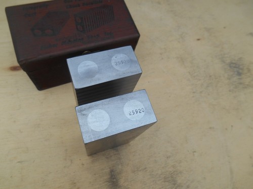 Fisher Machine Magnetic Chuck Parallels Set - Machinist Tools - Picture 3 of 4