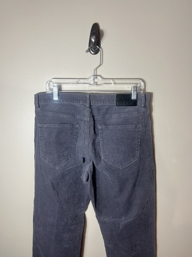 Michael Kors Men's Corduroy Pants Size 32x32 Gray Tailored Fit - Picture 10 of 11