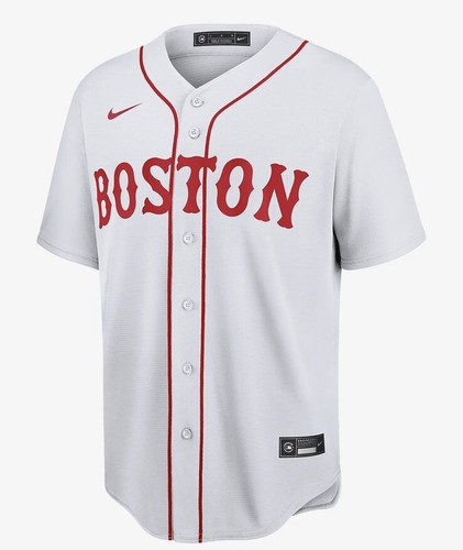 Nike Boston Red Sox White Alternate Replica Blank Jersey Men’s M New No Tag