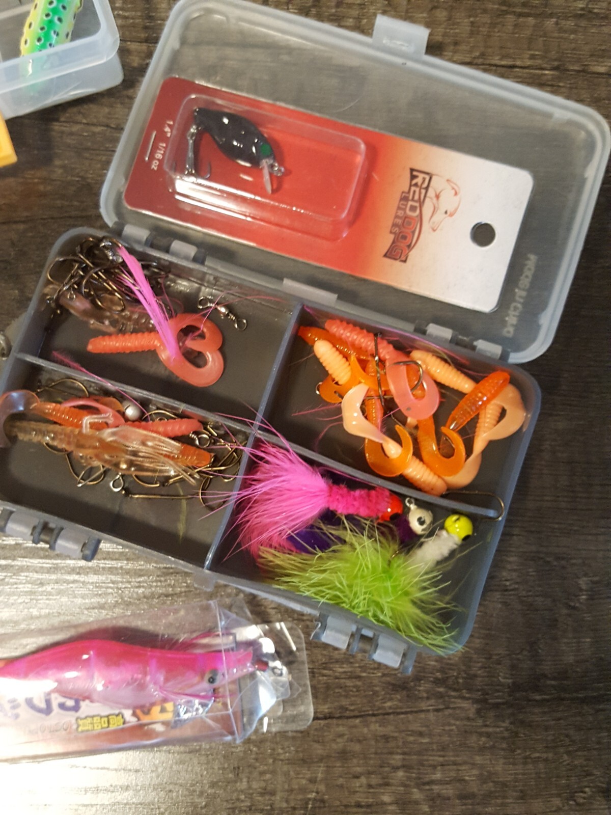Lot Of Assorted Fishing Lures + Small Tackle Boxes eBay