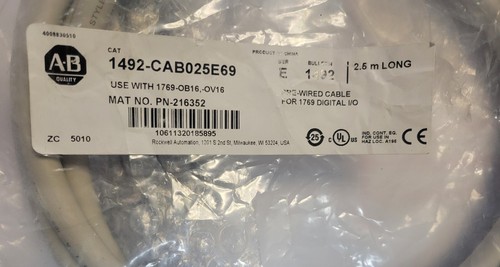 Allen Bradley 1492-CAB025E69  New In Bag - Picture 2 of 4