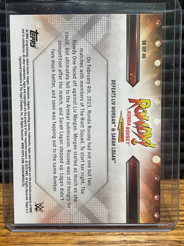 2019 Topps WWE Smackdown - Base, Parallels and Insert Singles PICK FROM LIST - Picture 64 of 82