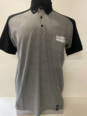 WRC Basic Reglan Poloshirt grau World Rally Championship Rallye Herren Polo, 3XL