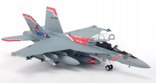 1:144 JC Wings US NAVY F/A-18F SUPER HORNET VFA-102 Fighter Diecast Plane Model - Picture 5 of 15