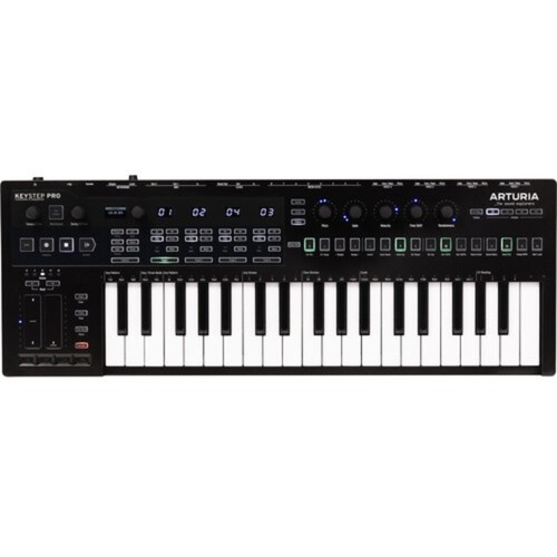 Arturia KeyStep Pro 37key Controller w/ Auray Piano Pedal, Polsen Headphones Kit - Picture 5 of 9