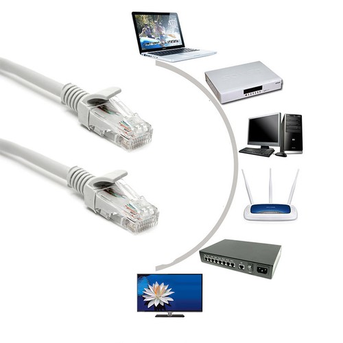 CABLE DE RED RJ45 CAT6 ETHERNET INTERNET REDES LAN SERVIDORES 10 15 20 25 30 M - Afbeelding 5 van 10