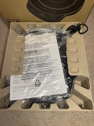 NuWave Electric Induction Cooktop Cookware 12 1/4" Model 30101 NIB - Picture 3 of 4