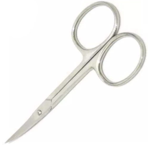FORBICI UNGHIE BAMBINO TAGLIERINA CURVA PUNTA MANICURE NAIL ART CUTICOLE - Foto 4 di 4