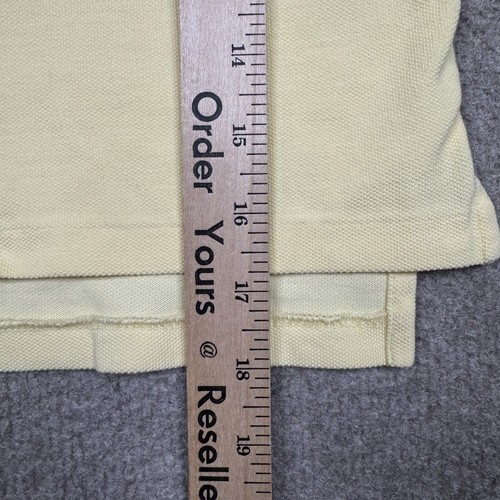 Ralph Lauren Polo Shirt Boys 6 Yellow Short Sleeve Pony Collared Preppy YOUTH - Picture 6 of 7