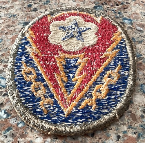 Original WW2 U.S. Army E.T.O. Advance Base Uniform Patch - Picture 4 of 4
