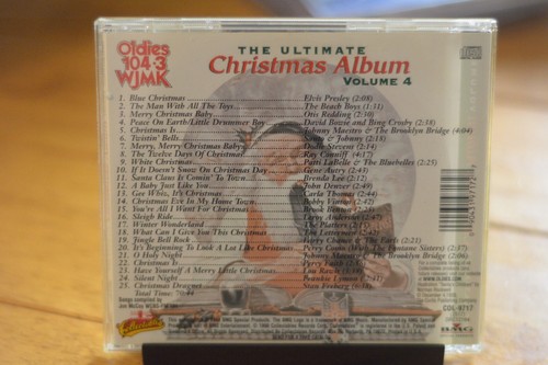 VARIOUS "THE ULTIMATE CHRISTMAS ALBUM VOL 4" CD OLDIES 104.3 WJMK - Picture 2 of 4