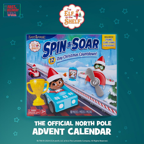 12-Day Advent Calendar - Spin & Soar Christmas Countdown with 12 Mix and Match - Picture 4 of 12