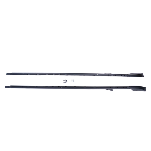 FOR LAND ROVER DISCOVERY 3/4 ROOF RAILS BARS FULL LENGTH BLACK FINISH OE STYLE - Picture 10 of 16