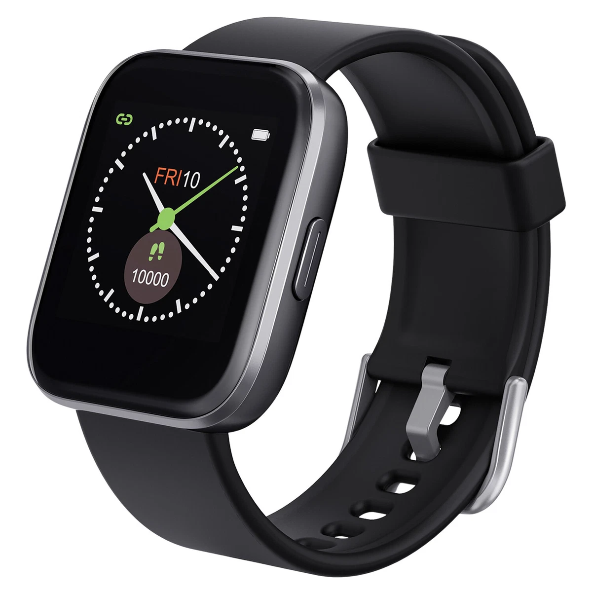 IW1 Bluetooth Smart Watch Black eBay