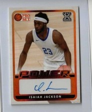  2021 22 ISAIAH JACKSON LEAF PRO SET POWER AUTO BRONZE REF ROOKIE #2  SP  NEW 