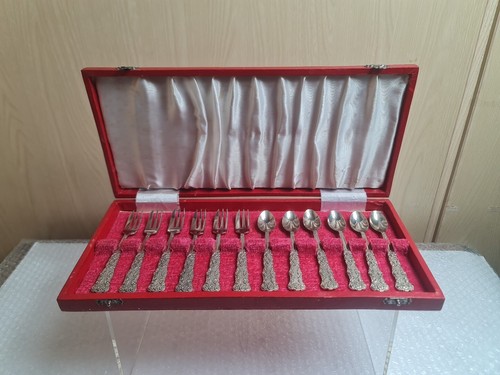 Vintage Wüstengabel und Teelöffel Set - Bild 1 von 9