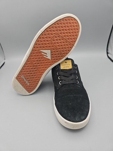 Emerica The Romero Laced Black White Mens Size 6.5 Skate Shoes Sneakers - Picture 10 of 12