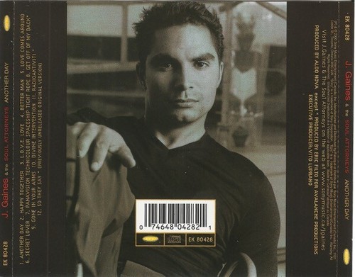 Another Day de J. Gaines & The Soul Attorneys - Rock, Pop - Épico - CD con inserciones - Imagen 2 de 2