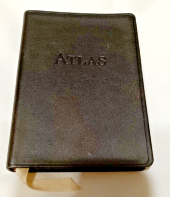 #ad Vintage Coach Leather World amp; USA Atlas Brown 1997