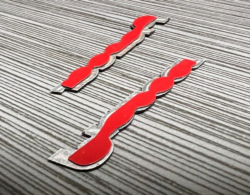 2 x Emblem Speaker Badge Decal Replacement fits Pioneer Speakers 3D Audio Badge - Picture 3 of 6