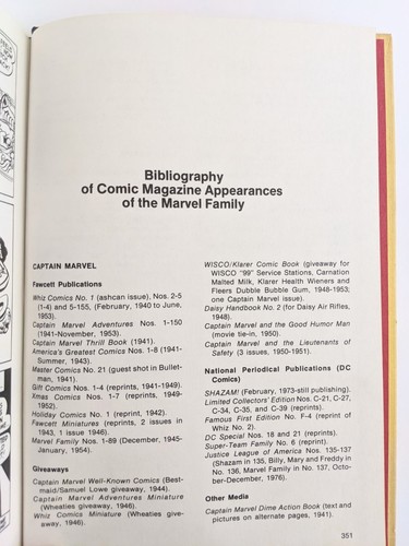 Shazam From The 40's to the 70's (1977) Bridwell, DC Comics Hardcover, No DJ - Picture 14 of 17