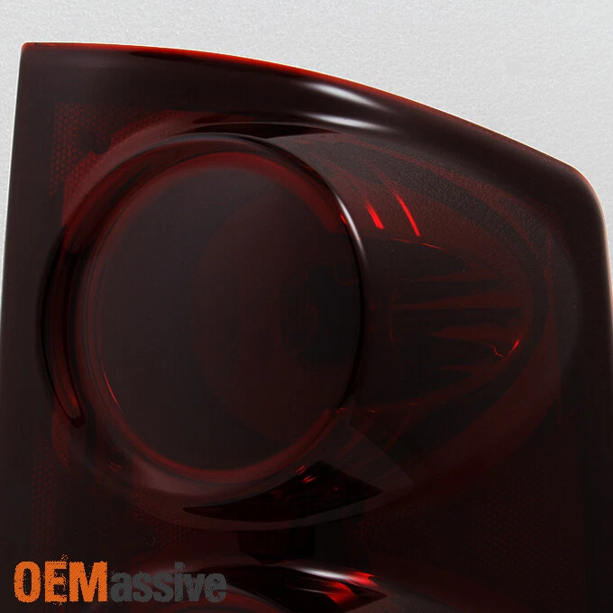 Fit 05-11 Dodge Dakota Dark Red Tail Lights L+R Side Replacement - Image 3 of 4