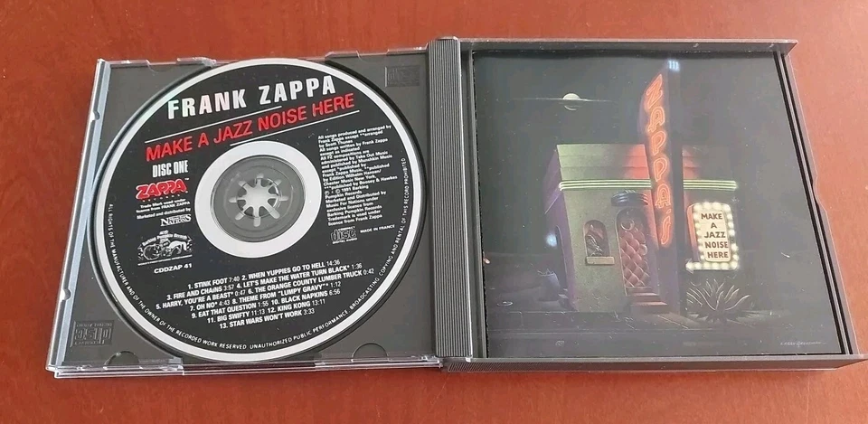 Zappa / Make  A Jazz Noise Here - Coffret 2 CD - Photo 3/4
