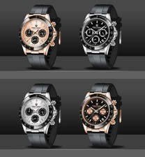 40mm PAGANI DESIGN Chronograph Sports Watches Men's Luxury Brand Quartz Watch
