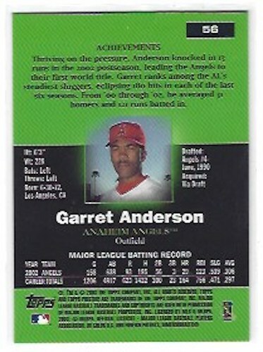 2003 TOPPS PRISTINE BASEBALL "Commons" und "RC" - Bild 85 von 187
