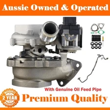 Turbo Charger With Genuine Oil Feed Pipe For Ford Transit 2.2L RWD