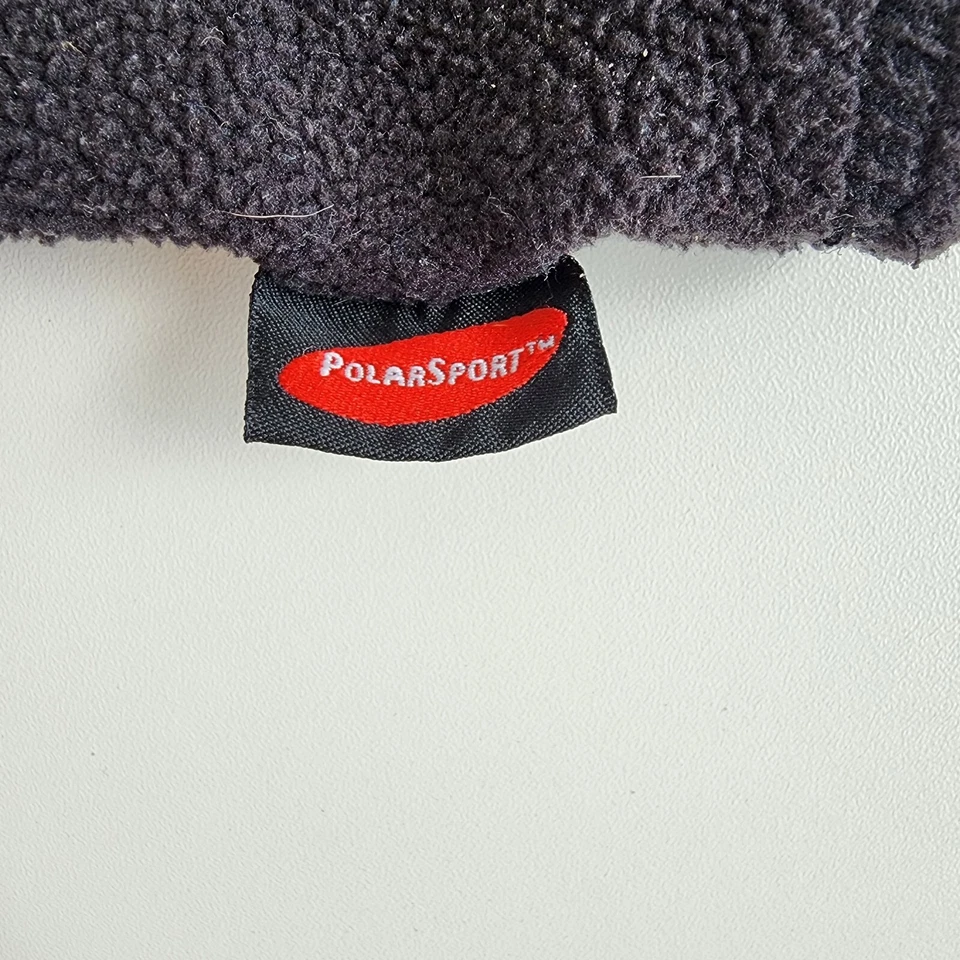 Polar Sport - Balaclava Full Face Mask Ski Hood - Black Fleece - Size L/XL - Image 2 of 4