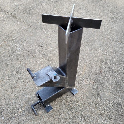 Rocket Stove 2" Portable Camping Hiking Outdoor Wood Burning Compact Travel Prep