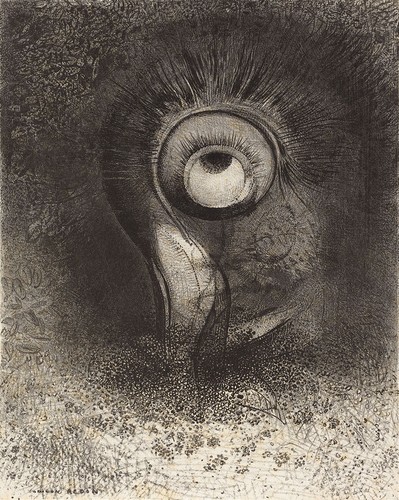 Odilon Redon : "First Vision Attempted in Flower" (1883) - Giclee Fine Art Print - Picture 1 of 7