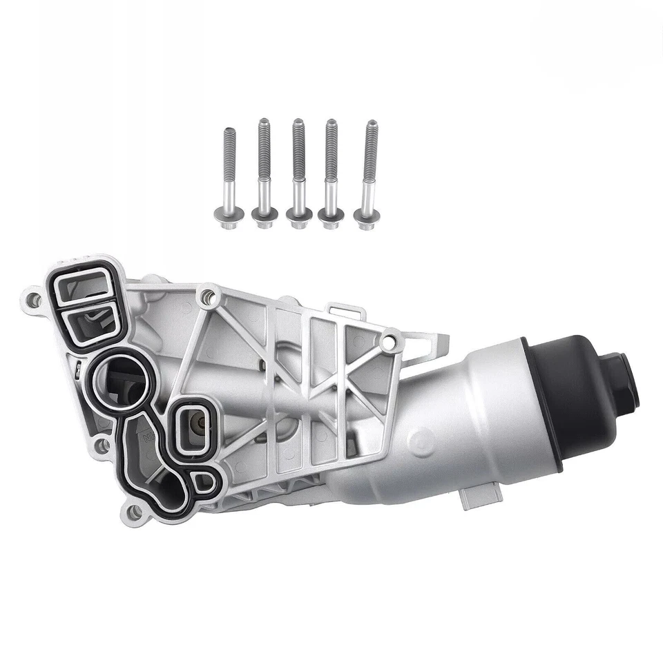 For Mini Cooper BMW I8 2014–2020 11428585235 Aluminum Oil Cooler Filter Housing - Image 2 of 4