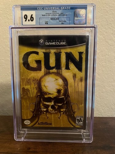 Gun - Nintendo Gamecube - CGC 9.6 Seal A++ (Uncirculated/From Sealed Case) - Picture 1 of 2