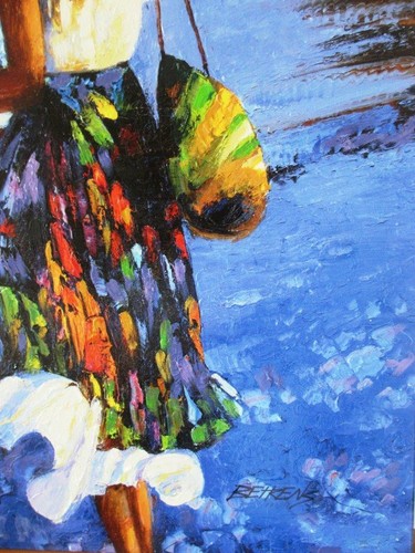 Howard Behrens My Beloved by the Sea 5 Carat Diamond Edition Heavily Embellished - Picture 4 of 7