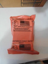 1 random Humanitarian Daily Ration MRE HDR Prepper Camp Hunting Survival flag