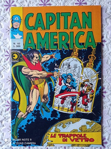 CAPITAN AMERICA. LOTTO DI 7 NUMERI: 28-60-61-62-64-82-84. OTTIMI - EDICOLA - Foto 12 di 23