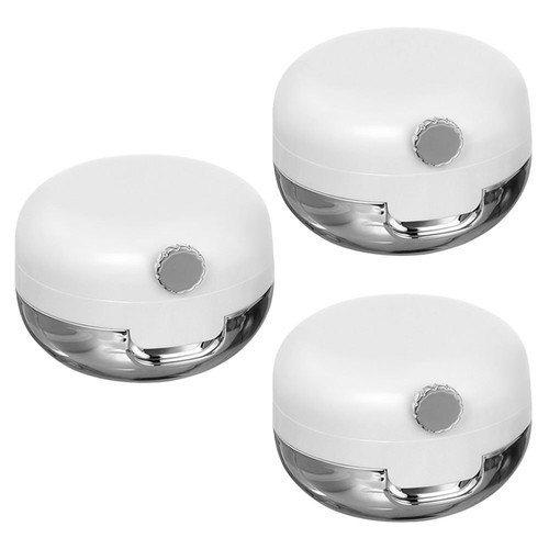 3 Pezzi Lip Mini per Piccoli Contenitori con Coperchio Barattolo Vuoto Bambino - Foto 4 di 12