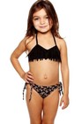 Black Size 10 Bikini Swimwear for Girls