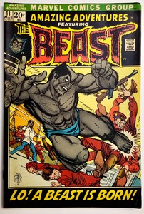Amazing-Adventures-11-VF-8-0-Kane-Everet-Sutton-Key-1st-Origin-The-Beast-X-Men