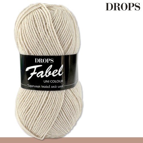 Drops 50 g Fabel lana de calcetín lana virgen hilo superwash tejer ganchillo 55 colores - Imagen 35 de 108