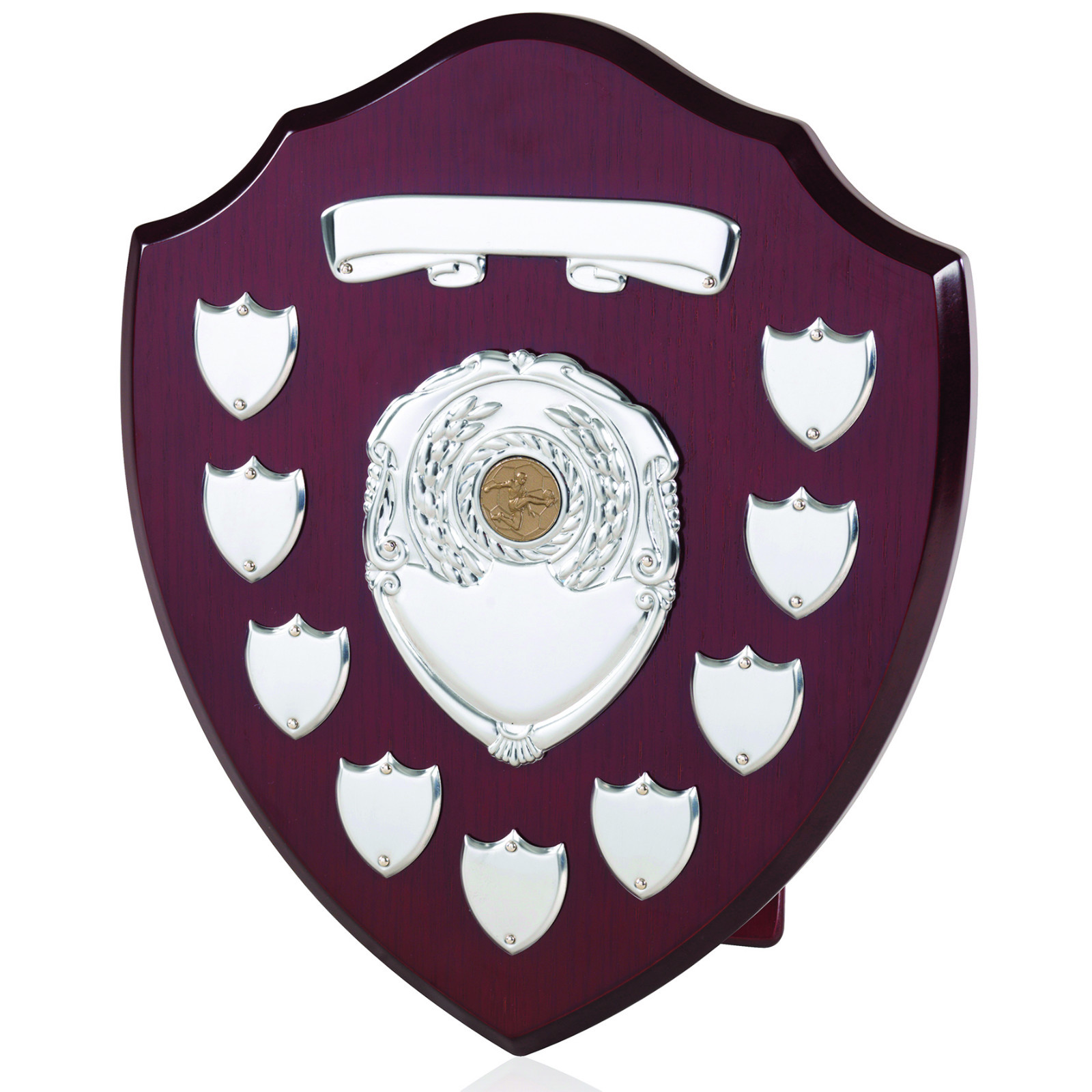 PRESENTATION SHIELD 12 INCHES - Free Engraving PRESENTATION SHIELD 12 INCHES - Free Engraving