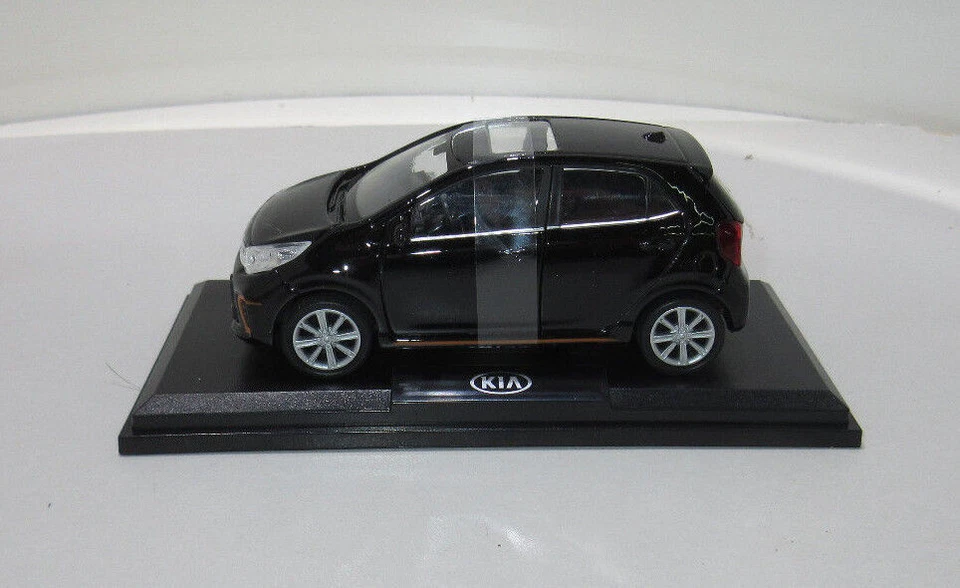 Modellauto Kia Picanto 1:33 Original Auroraschwarz Schwarz KIA10334-BK