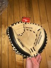 All-Star Pro-Elite Cm3000 Btjr Baseball Glove Black Tan Catchers Mitt 31.5-Youth