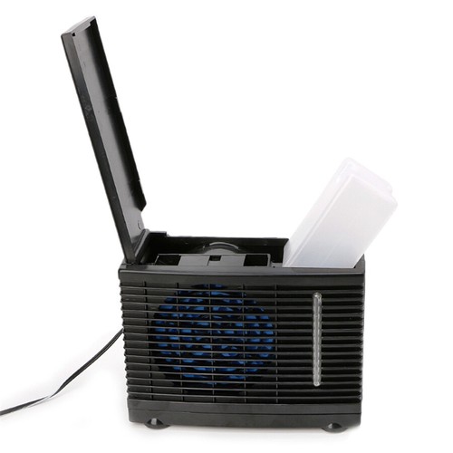 Portable 24V Car Air Conditioner 60W Black Mini Cooling Fan Water Air Cooler USA - Bild 14 von 20