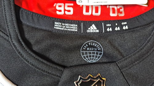 Mens Jersey New Jersey Devils jersey Adidas black XS mens wordmark Adidas 44 - Picture 22 of 24