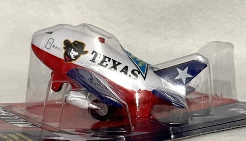 Daron Jumbo Jet Pullback TEXAS w/Lights & Sound TT60404R new old stock - Picture 4 of 6